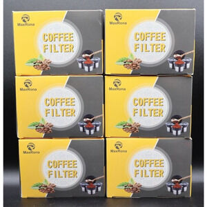 6 Boxes of 6 total one lot 36 NEW k-cup reusable MaxRona Wholesale Bulk filter